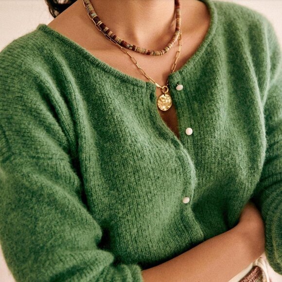 Sezane Sweaters - NWT Sezane Gaspard Jumper Jade